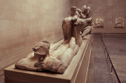 Fig. 3 Helios, “Elgin Marbles”, the British Museum, London.